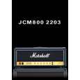 MARSHALL JCM800 Owners Manual