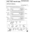 KENWOOD KRC709 Service Manual