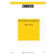 ZANUSSI DW6814 Owners Manual