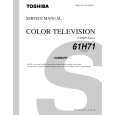 TOSHIBA 61H71 Service Manual