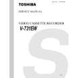 TOSHIBA V-731EW Instrukcja Serwisowa
