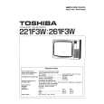TOSHIBA 261F3W Instrukcja Serwisowa