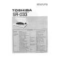 TOSHIBA SR-D33 Service Manual