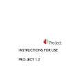 PRO-JECT PRO-JECT12 Instrukcja Obsługi