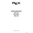 REX-ELECTROLUX RA18 Manual de Usuario