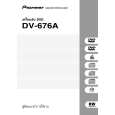 PIONEER DV-676A-S/RTXJN Owners Manual