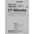 PIONEER CT-W604RS Service Manual