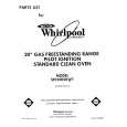 WHIRLPOOL SF0100SRW7 Parts Catalog