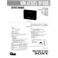 SONY WMBF605 Service Manual
