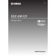 YAMAHA YST-SW325 Instrukcja Obsługi