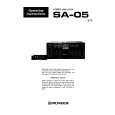 PIONEER SA-05 Instrukcja Obsługi