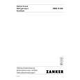 ZANKER ZKK0164 Owners Manual