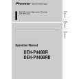 PIONEER DEH-P4400RB/X1P/EW Manual de Usuario