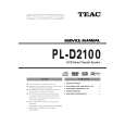 TEAC PL-D2100 Instrukcja Serwisowa