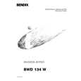 TRICITY BENDIX BWD134W Manual de Usuario