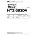 PIONEER HTZ-353DV/WLXJ Service Manual