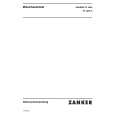 ZANKER PF4450S (PRIVILEG) Owners Manual