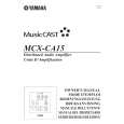 YAMAHA MCXCA15 Manual de Usuario