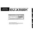 PIONEER CU-AX001 Owners Manual