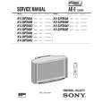 SONY KV29FS60D Service Manual