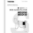 TOSHIBA MEGF20 Manual de Servicio
