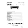 MARANTZ CC-52 Service Manual