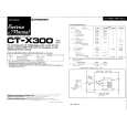 PIONEER CT-X300 Service Manual