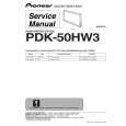 PIONEER PDK-50HW3/UCYVBKE5 Instrukcja Serwisowa