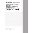 PIONEER VSXC501 Owners Manual