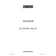ZANUSSI ZC205BR Owners Manual