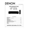 DENON DCD-960 Owners Manual