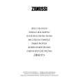 ZANUSSI ZBM973X Owners Manual