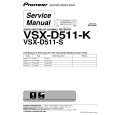 PIONEER VSX-D511-K/MYXJIEW Instrukcja Serwisowa