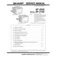 SHARP SF2120 Instrukcja Serwisowa