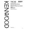 KENWOOD TRC80 Owners Manual