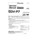PIONEER SDV-P7 Instrukcja Serwisowa
