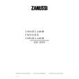 ZANUSSI ZIC422/9 Owners Manual