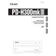 TEAC PDH300MK3 Owners Manual