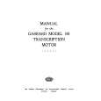 GARRARD 301 Service Manual