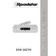 ROADSTAR DVD2027H Instrukcja Serwisowa