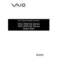 SONY VGCRA810G Owners Manual