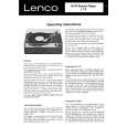 LENCO L-75 Owners Manual