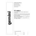 GEMINI PT-1000II Owners Manual