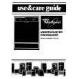 WHIRLPOOL DU8300XT5 Owners Manual