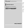 PIONEER DEH-P4850MP/XN/ES Owners Manual