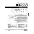 YAMAHA RX550 Service Manual