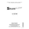 SELECLINE S100KB Owners Manual