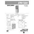 SONY APMF50AV Service Manual