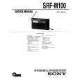 SONY SRFM100 Service Manual