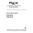 REX-ELECTROLUX FQ45N Instrukcja Obsługi